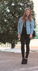 Jeans Studded Jacket