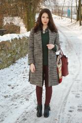 wool tweed coat