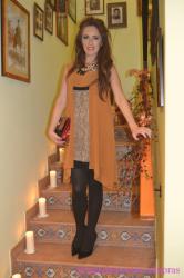 LOOK DE FIESTA: VESTIDO ASIMETRICO