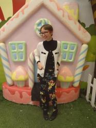 The gingerbread house