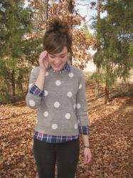 Plaid and Polka-dots.