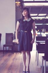 Party Look with Bejewelled Collar
