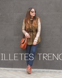 Paillettes Trench