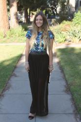 Outfit Post: Curls & Sequins