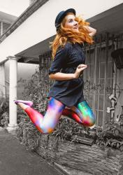Out of this world galaxy leggings!