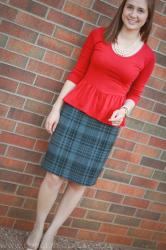 'Tis the Season for Red and Plaid