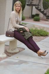 Outfit Post: Plum+Olive