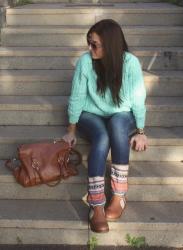 Mint sweater