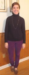 Leopard, Purple, and Cozy Sweater