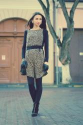 Black and Leopard