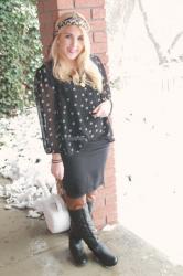 Three ways to wear {polka dots}