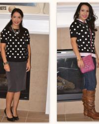 Closet Remix: Polka dots