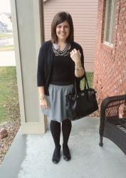 Black, Gray, and a New Purse!