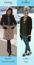 Two Ways to Wear: Pattern Mixing 