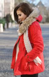 NEW YEAR, NEW YEAR... |RED PARKA & CHRISTMAS SWEATER