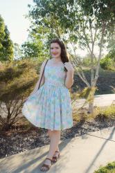 1950's inspired sundress + new camera! 