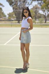 DENIM SKIRT