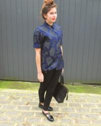 Topshop Boutique floral shirt