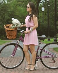 Biking in Heels