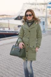 Trendy and warm: my Parka jacket !