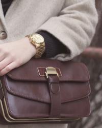 burgundy bag