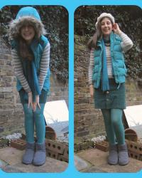 Ode to a turquoise gilet