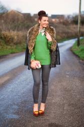 Date Night Fur & A Statement Necklace