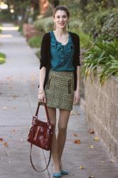 Teal Tweed