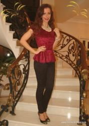 New Year Eve Look ♥ Baroque Pants & Velvet Peplum