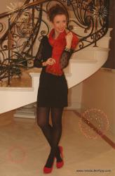 New Year Eve Look ♥ Black Dress & Polka Dots