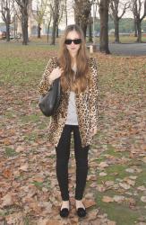 Leopard coat