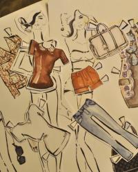 Les Paper Dolls de Louis Vuitton