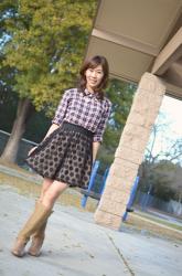 polka dot & plaid