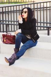 Tweed Jacket and Marant Berry