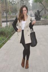 Trench coat for a Cold day.