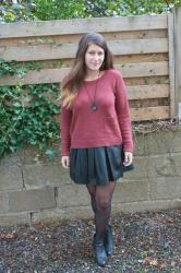Leather + Burgundy + Concours