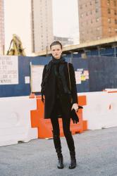 New York Fashion Week AW 2012....Kasia