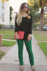 Outfit Post: Leopard & Bows & Coral - Oh My!