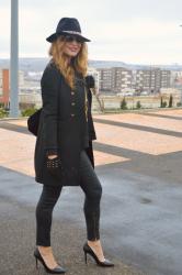 WAXED PANTS by ZARA