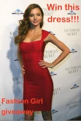 Fashion girl Herve Leger lookalike dress giveaway