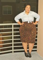 Ode to the Leopard Pencil Skirt