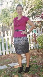 Restyle: holiday skirt