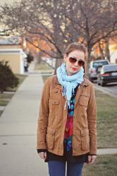 Florals and a High Pony
