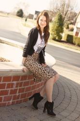 leopard skirt 4 ways {part 3}.