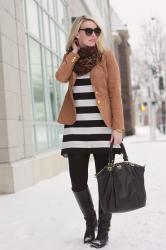 Gold Button Blazer