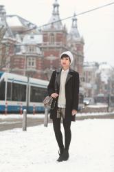 Snowy Amsterdam