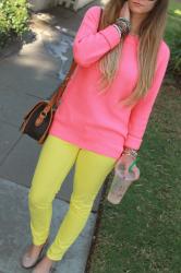 Outfit Post: Neon Lemonade II