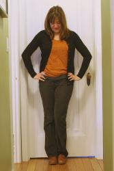 Outfit Post - An Orange Shirt Kind of Day