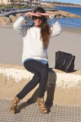 ANIMAL PRINT+STUDS