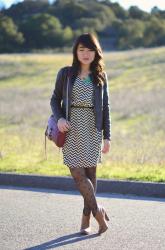 5 Ways To Wear Cognac Booties :: FIVE Dress & Booties